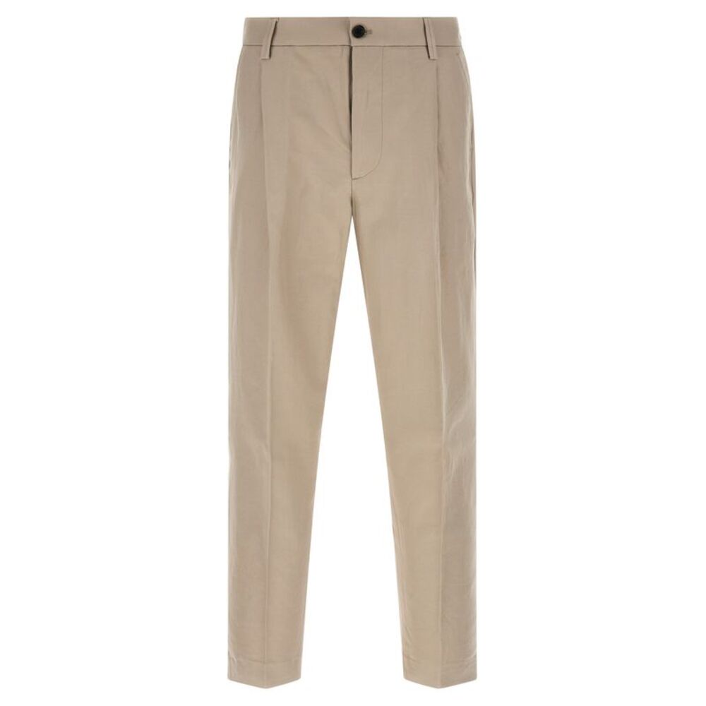 Department 5 Beige Cotton Casual Men's Pants